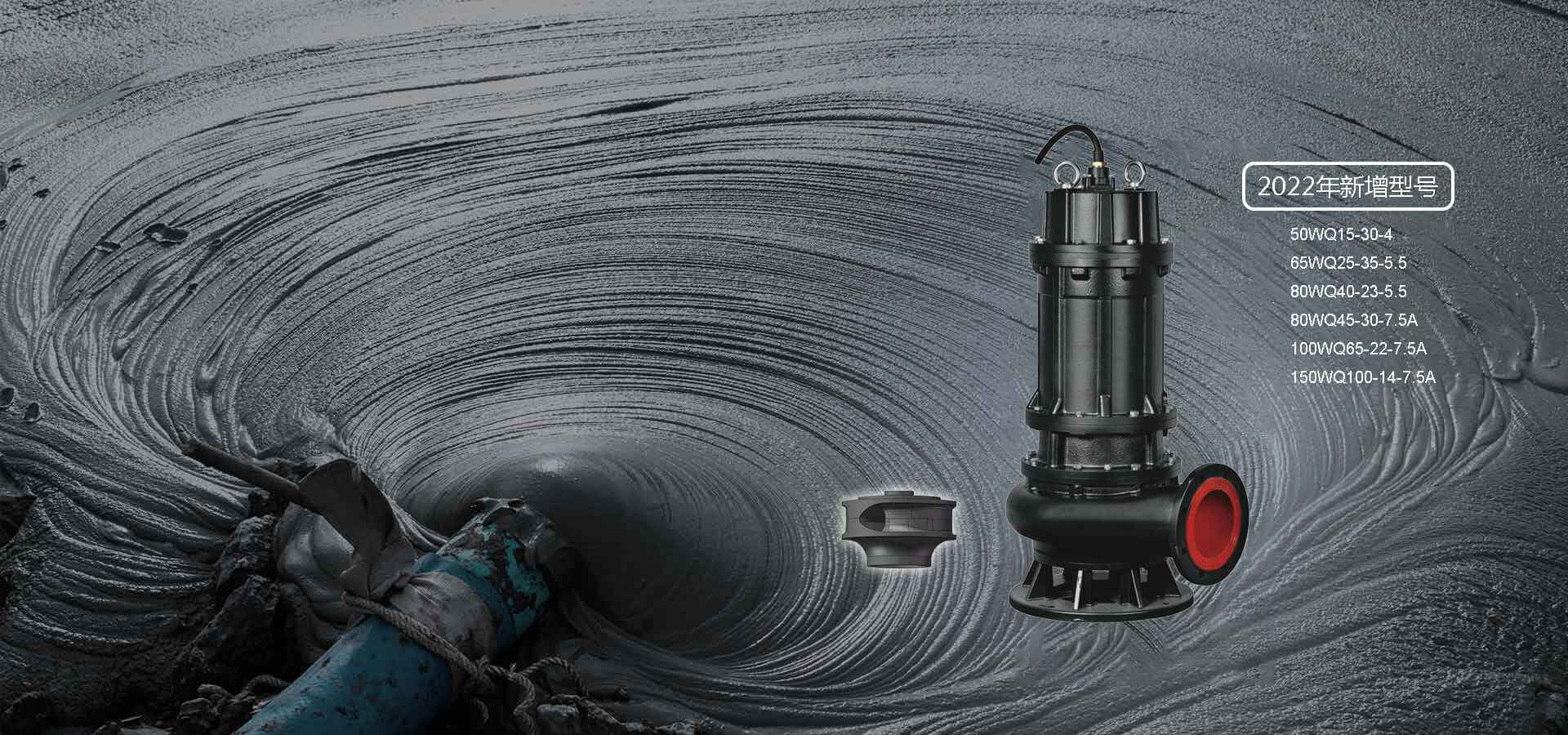 WQ系列双流道潜水排污泵